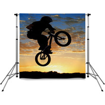 Airborne Bike Backdrops 9395630