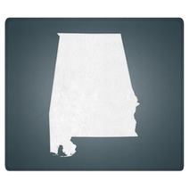 Alabama Map Rugs 82591970
