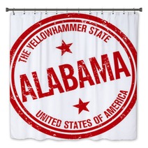 Alabama Stamp Bath Decor 71063311