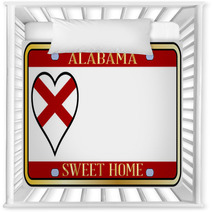 Alabama State License Plate Nursery Decor 75446062