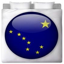 Alaska State Flag Button Bedding 9980283