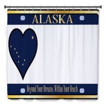 Alaska State License Plate Bath Decor 75446707