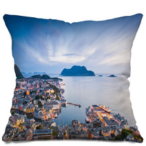 Alesund, Norway Pillows 60937056