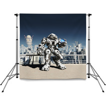 Alien Battle Droid - City Watch Backdrops 49763965