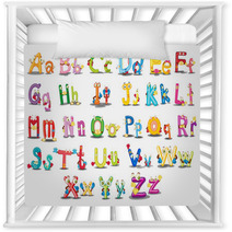 Alphabet Characters Nursery Decor 40782611
