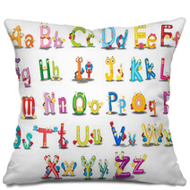 Alphabet Characters Pillows 40782611