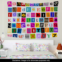 Alphabet Wall Art 10302948