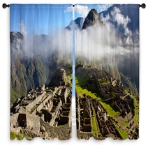 Amanece En Machu Picchu Window Curtains 49185326