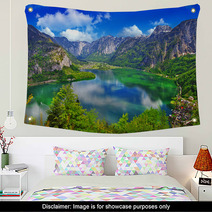 Amazing Alpine Lakes, Hallstatt, Austria Wall Art 54052587