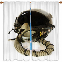 Americain Aircraft Helmet Window Curtains 27675623