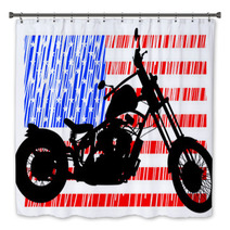 American Bike Bath Decor 64308811