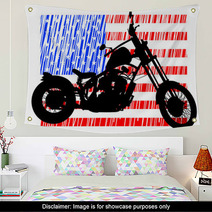 American Bike Wall Art 64308811