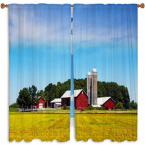 American Country Window Curtains 35116782