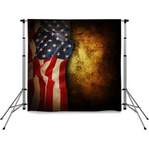 American Flag Backdrops 54220426