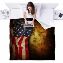 American Flag Blankets 54220426