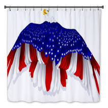 American Flag Eagle Bath Decor 93483772
