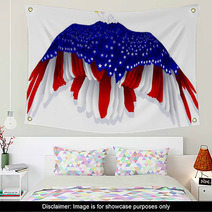 American Flag Eagle Wall Art 93483772