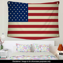 American Flag For Your Design Wall Art 64989548