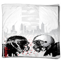 American Football Background Blankets 20234557