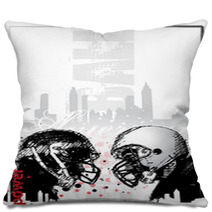 American Football Background Pillows 20234557