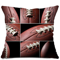 American Football Collage Pillows 37692821