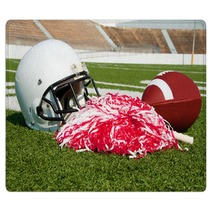 American Football, Helmet, And Pom Poms Rugs 32446239