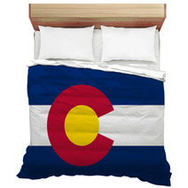 American State Colorado Flag Bedding 65951836