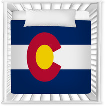 American State Colorado Flag Nursery Decor 65951836