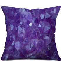 Amethyst Crystal Stone Detail Pillows 19061199
