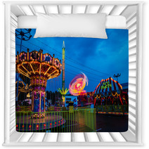 Amusement Park In The Evening Nursery Decor 65864446