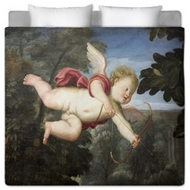 An Angel On An Old Painting Bedding 117835303