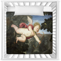 An Angel On An Old Painting Nursery Decor 117835303