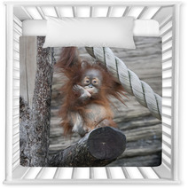 An Orangutan Baby A La Thinker Of Rodin Nursery Decor 99175142