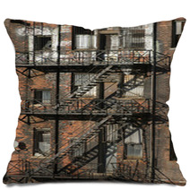 An Urban Apartment Block In Detroit. Pillows 57854796