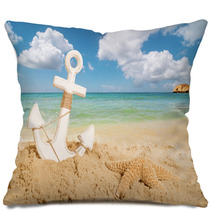 Anchor On The Beach Pillows 64940649