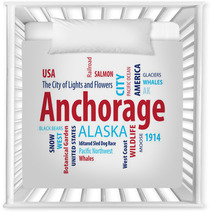 Anchorage Alaska Usa Nursery Decor 86291807