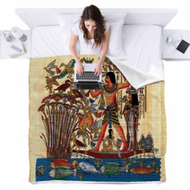 Ancient Egyptian Papyrus Symbolizing Family Blankets 54231419