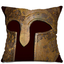 Ancient Greek Spartan Helmet Pillows 70372876