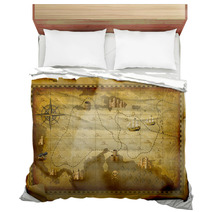 Ancient Map Bedding 14576435