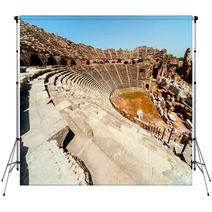 Ancient Side Amphitheatre Backdrops 67506612