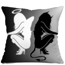 Angel And Devil Pillows 11565456