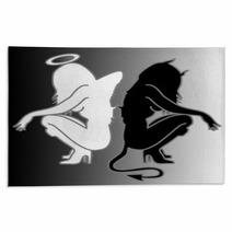 Angel And Devil Rugs 11565456