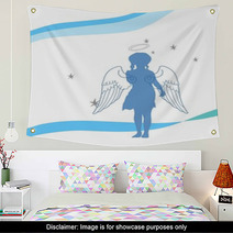 Angel Baby Wall Art 34364185