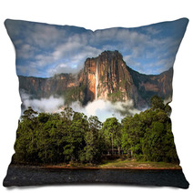 Angel Falls In The Morning Light Pillows 61444527
