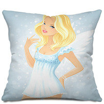 Angel Girl Pillows 35465347