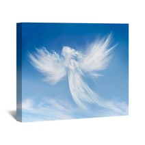 Angel In The Clouds Wall Art 49775771