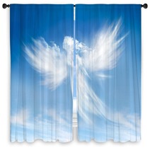 Angel In The Clouds Window Curtains 49775771