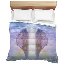 Angel Wings And Divine Light Bedding 60652630