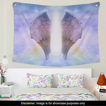 Angel Wings And Divine Light Wall Art 60652630