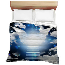 Angel Wings At The Stairway To Heaven Bedding 59373273